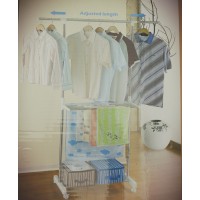 Foldable Three types cloths drying center